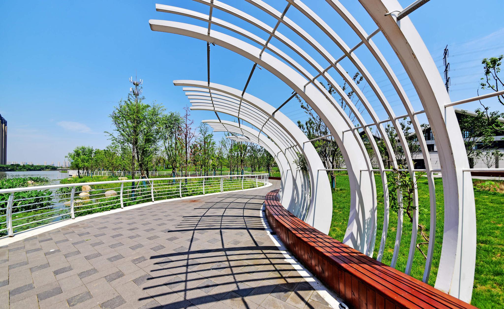 锡山区又一网红打卡地即将诞生云林滨水公园初见雏形江苏无锡