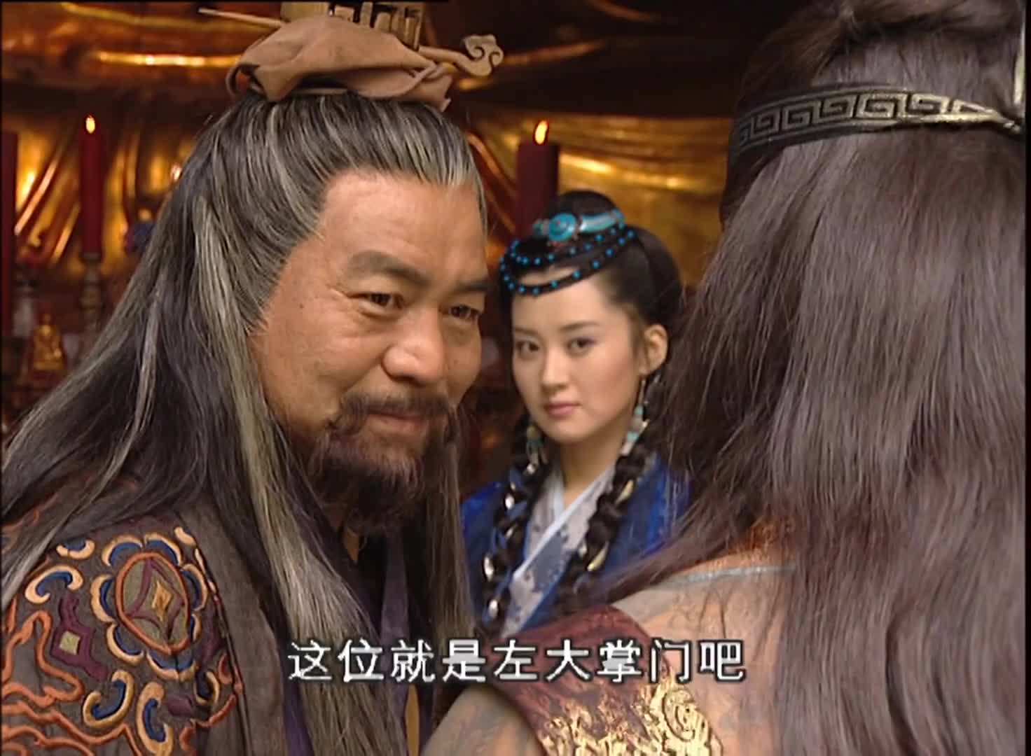 笑傲江湖任我行豪言怒怼左冷禅全程不看岳不群侮辱性极强