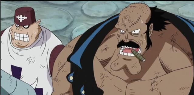 海贼王,顶上战争路飞用出霸王色,众人的表情很精彩,一人最冷静