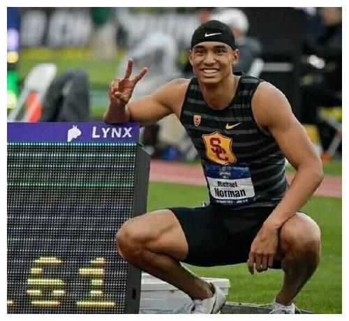 作为400米健将,在百米