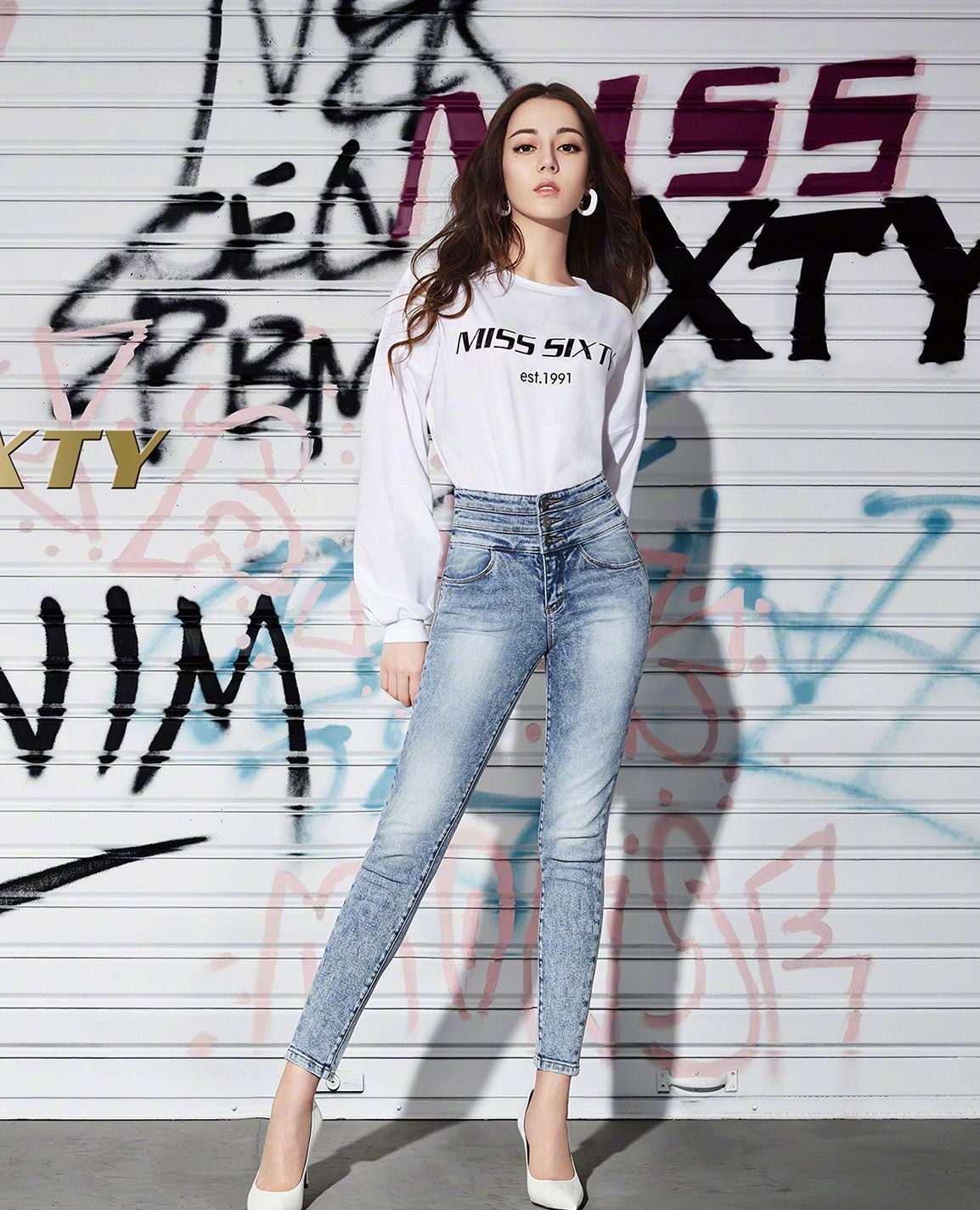 迪丽热巴时尚街拍