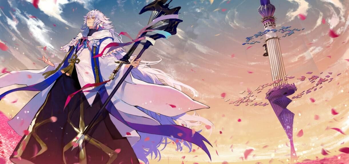 Fate美图搬运 花之魔术师 梅林