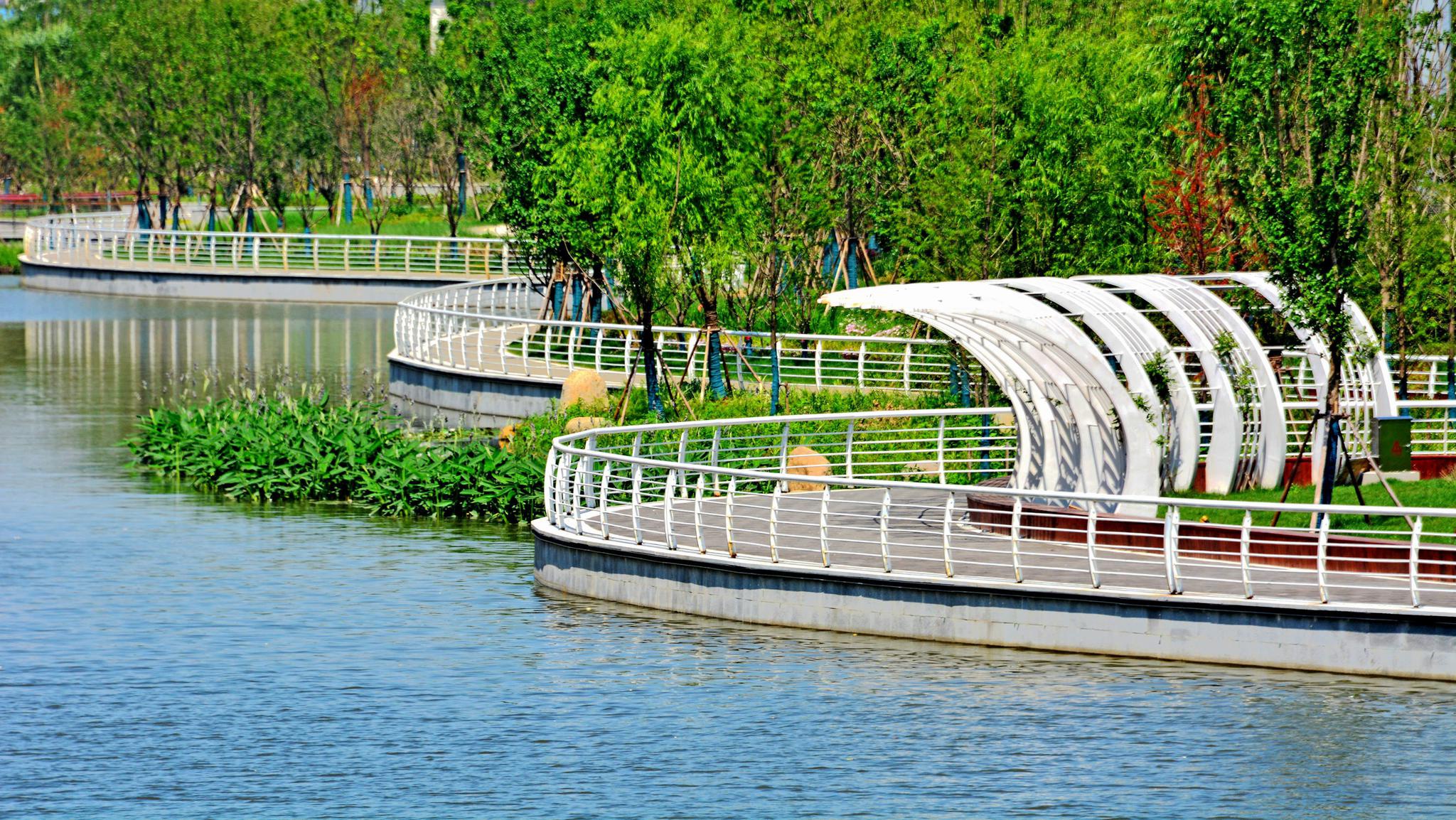 锡山区又一网红打卡地即将诞生云林滨水公园初见雏形江苏无锡