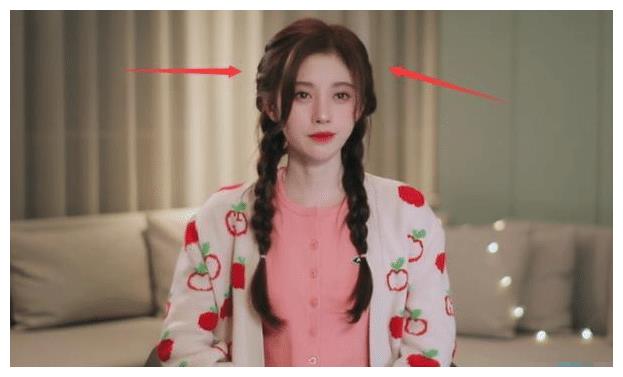 有一种做作叫鞠婧祎的刘海想撩又不敢撩还不如不留