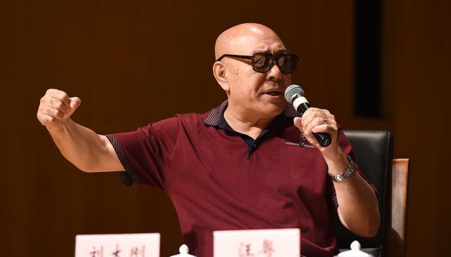 图为《西游记续集》沙僧扮演者刘大刚.