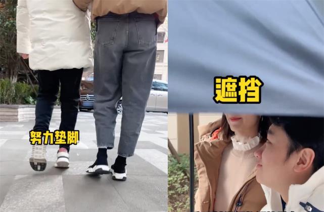 王祖蓝公开夫妻真实身高差 李亚男拍照半蹲迁就老公 引起热议 李亚男 王祖蓝 身高 新浪新闻