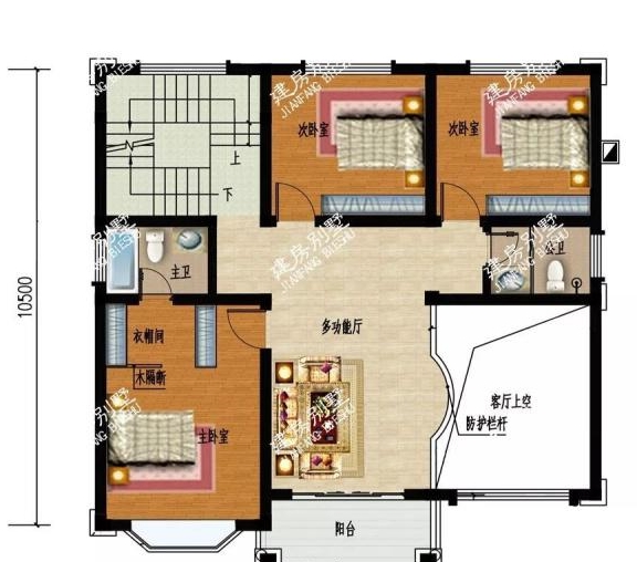 两栋面宽11米多的农村自建房,好户型大家都是抢着建的