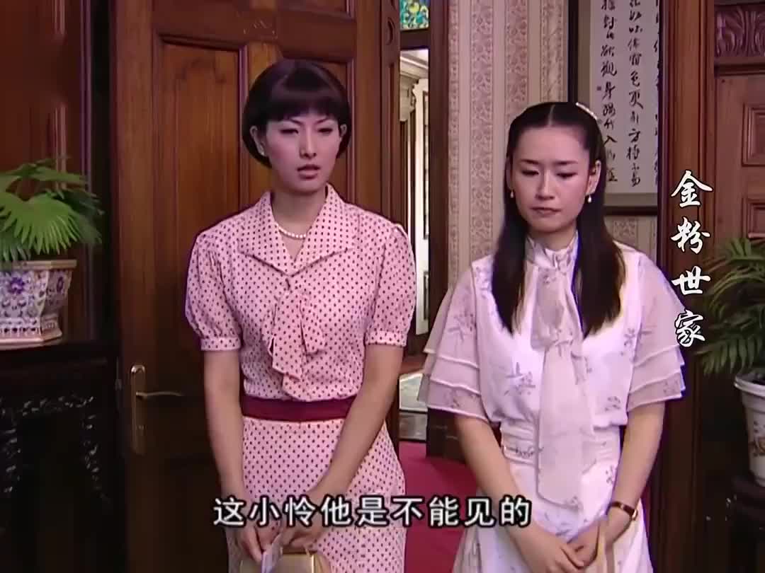 金粉世家春江来金夫拜访正碰上敏之出门敏之只好出面打发
