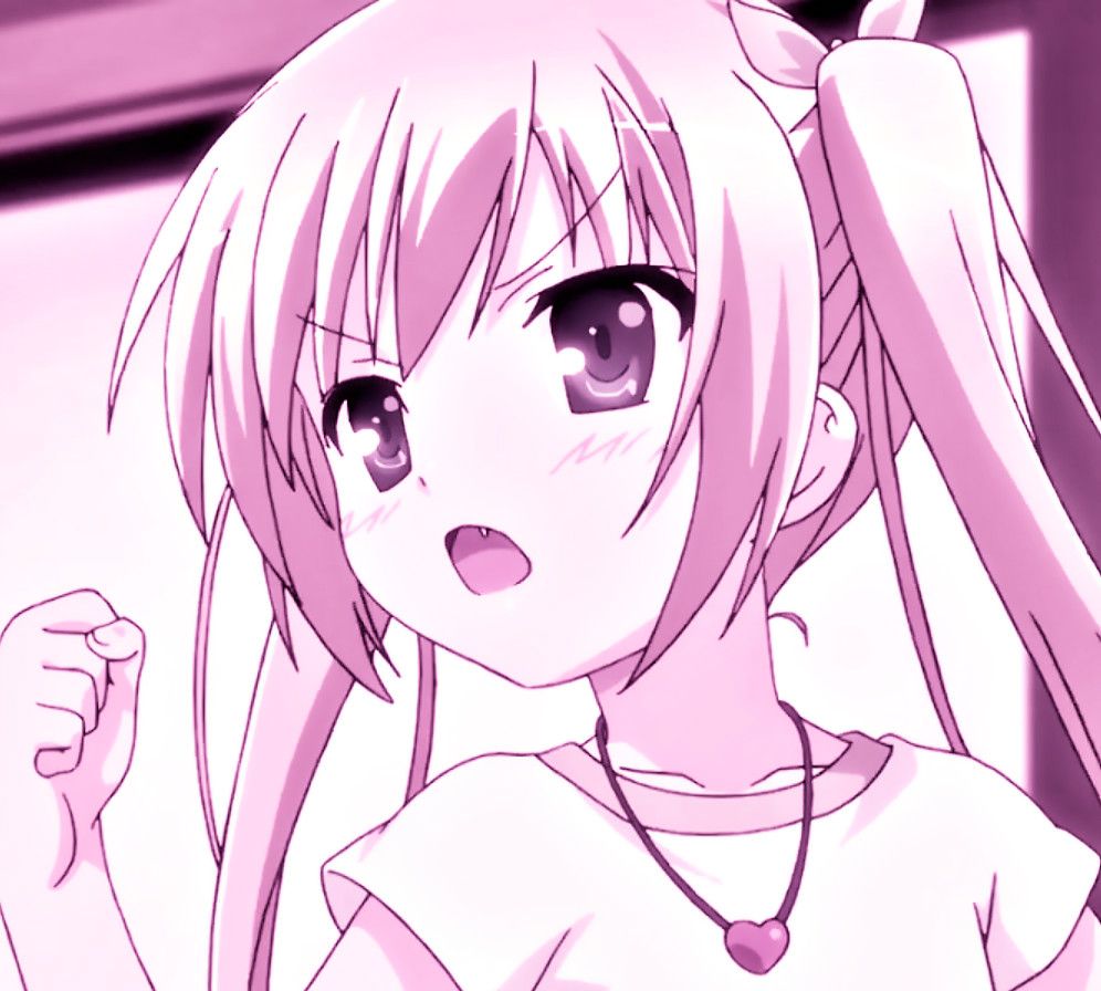 可爱的双马尾动漫女生头像,宅男们最少认识一个