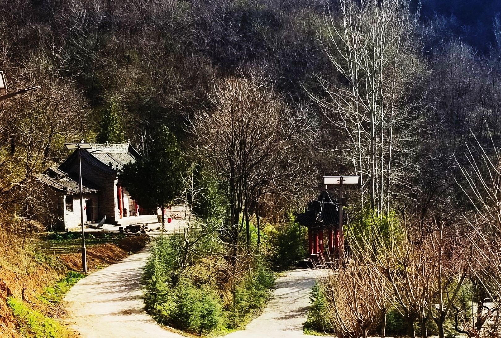 周至翠峰唐王遇仙姑,马踏清泉唐王井泽被后人_高清图集_新浪网