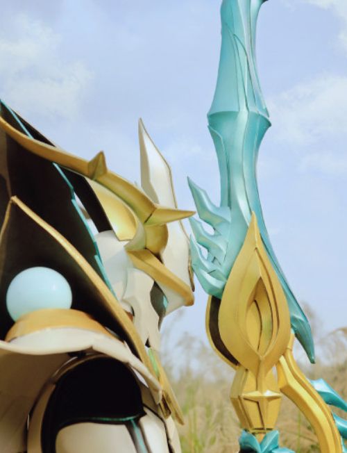 王者荣耀铠cosplay,曙光守护者_高清图集_新浪网