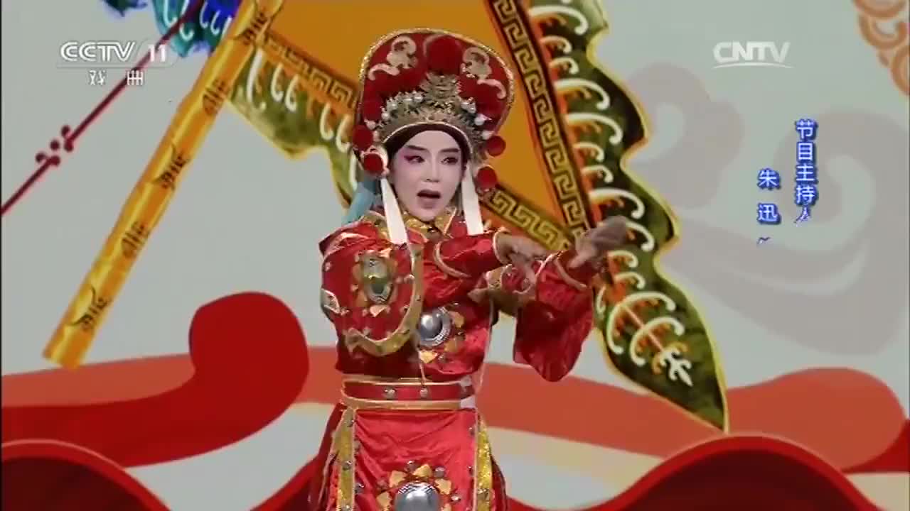 豫剧《花木兰》选段朱迅饰演花木兰这扮相是真靓丽