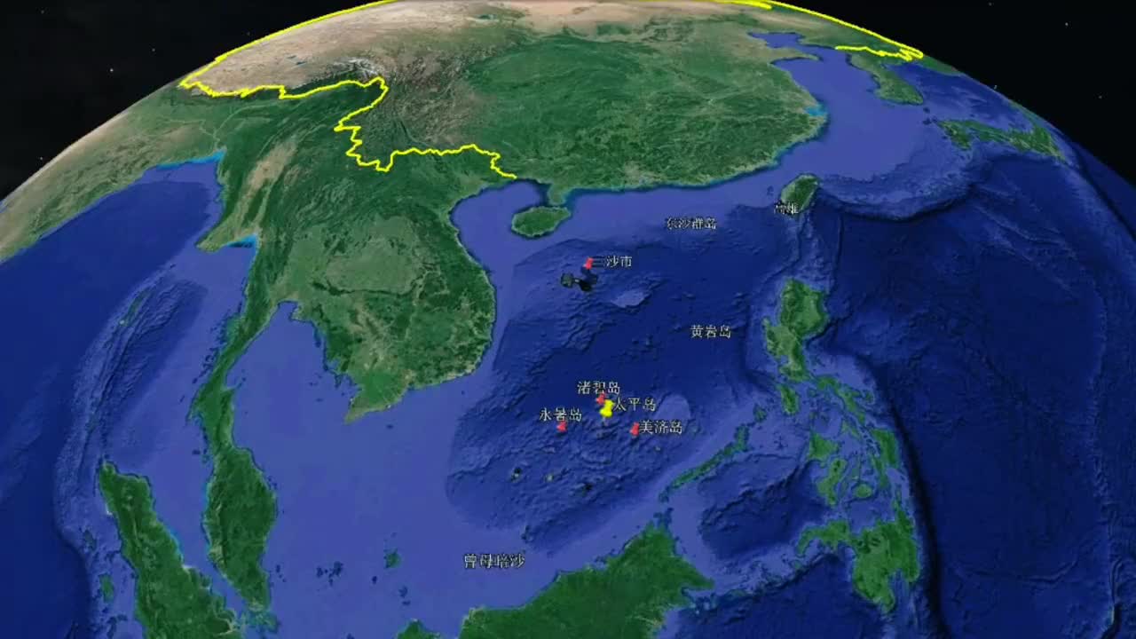 南沙群岛中太平岛所在的位置怎么样?周围形成金三角!来了解一下