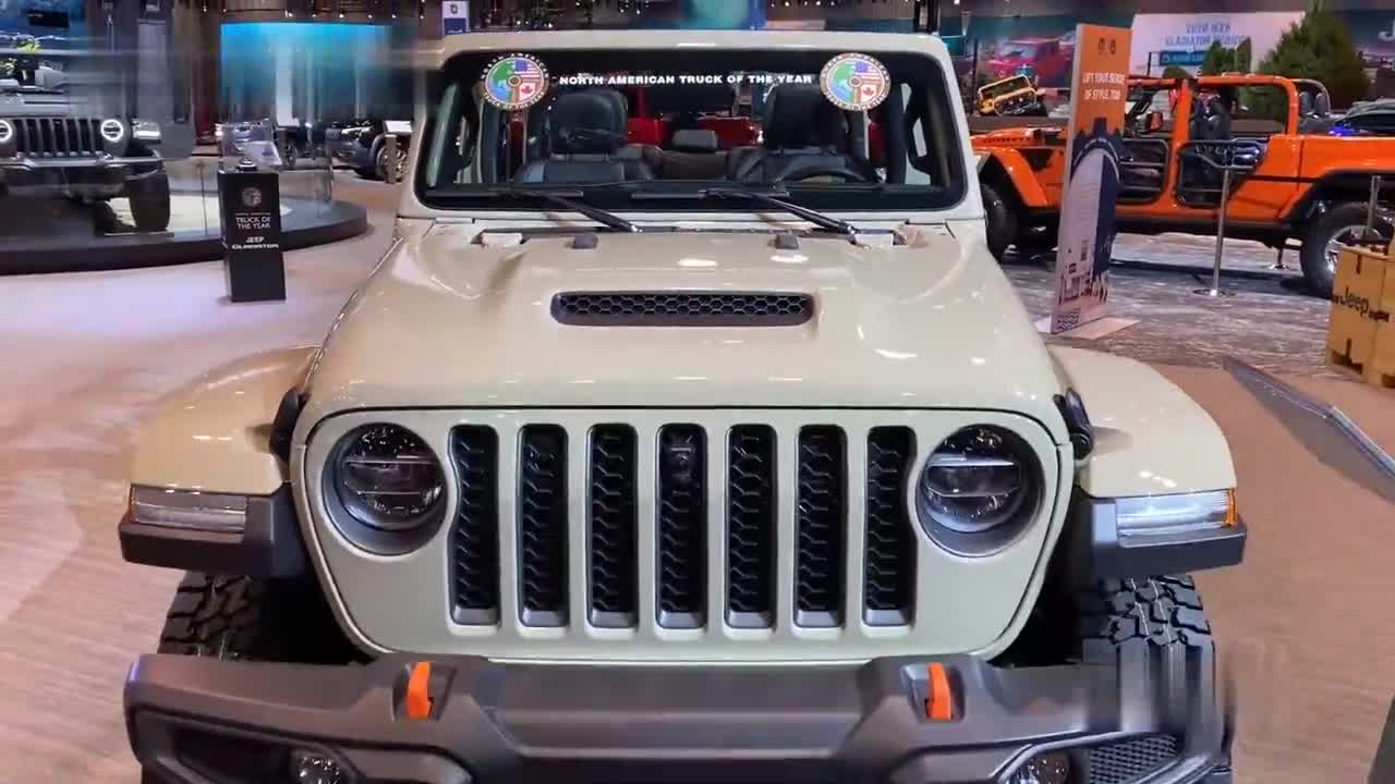 2020吉普角斗士沙漠级4x4莫哈韦越野技术卡车