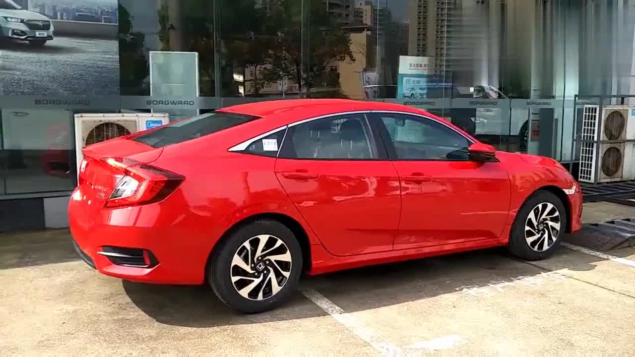 绝版拉力红思域红到耀眼