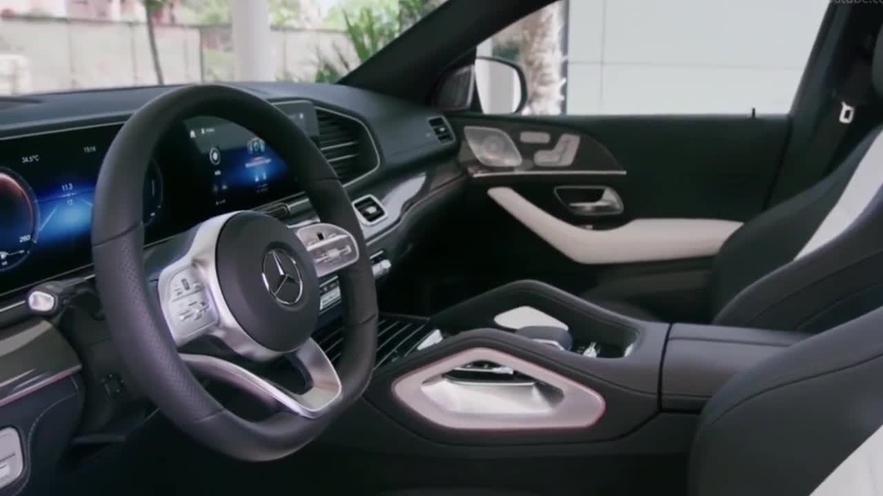 奔驰glecoupe内饰风格太惹人爱了吧