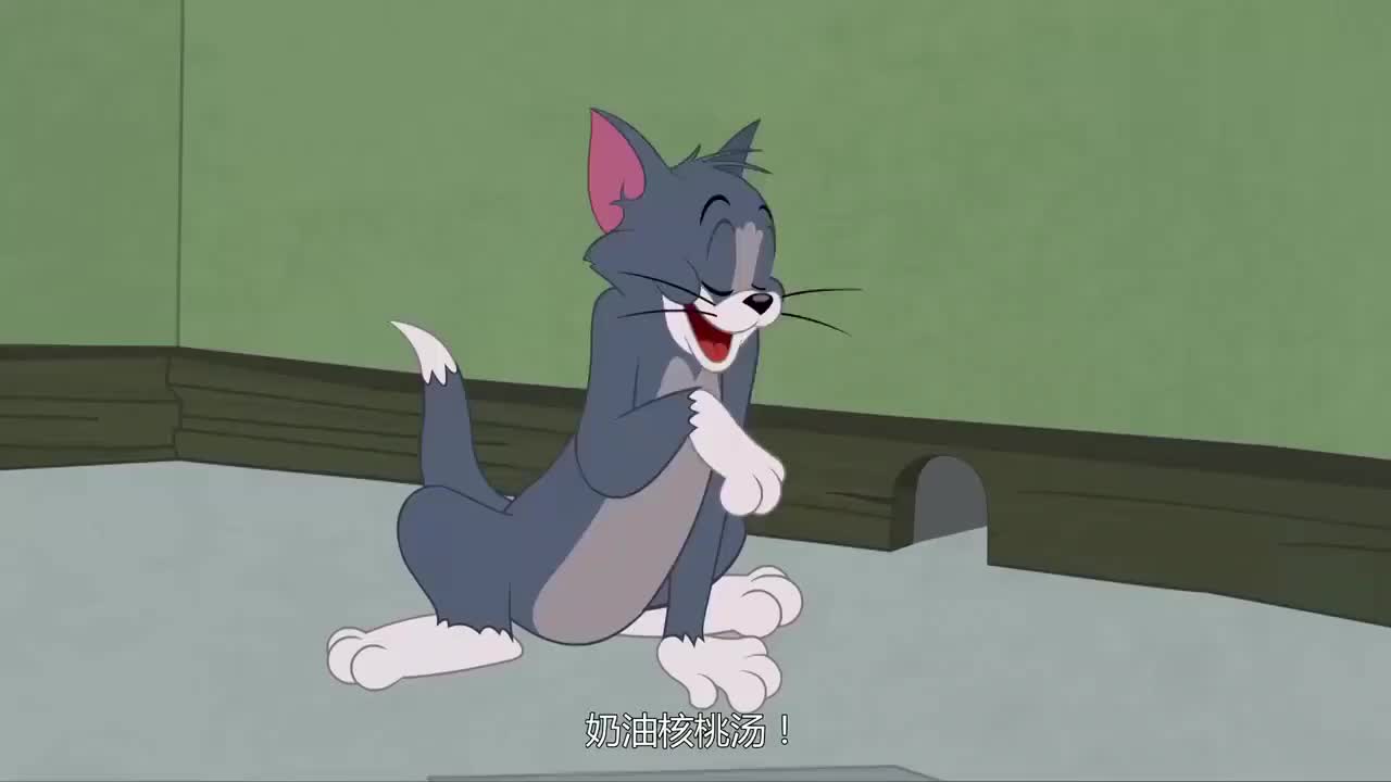 猫和老鼠杰瑞偷吃女巫核桃女巫发现惩罚杰瑞去摘核桃