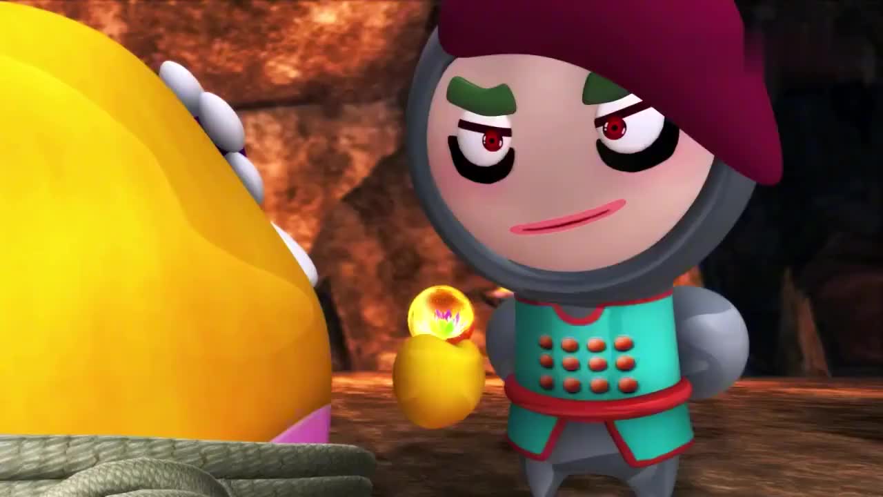 果宝特攻斜眼狼竟会分身术升级后的菠萝机甲都打不过他