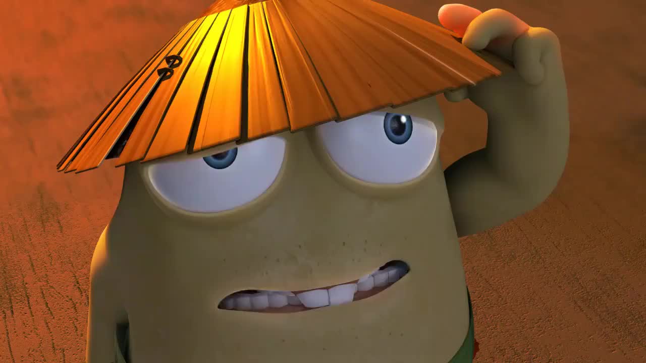 土豆侠阿逗戏弄灵芝逼着千年灵芝使用大招阿逗能否抵制住