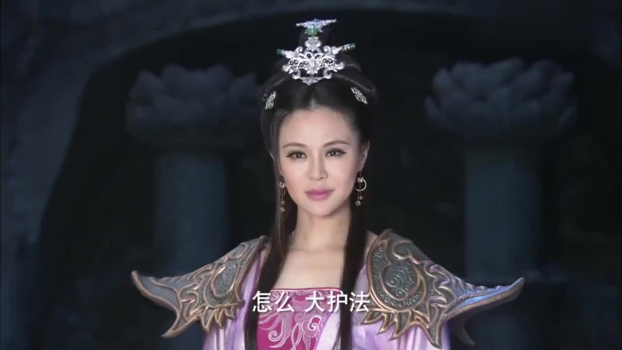 石敢当千年蛇妖不自量力碧游仙子只用共工神水灭掉他厉害