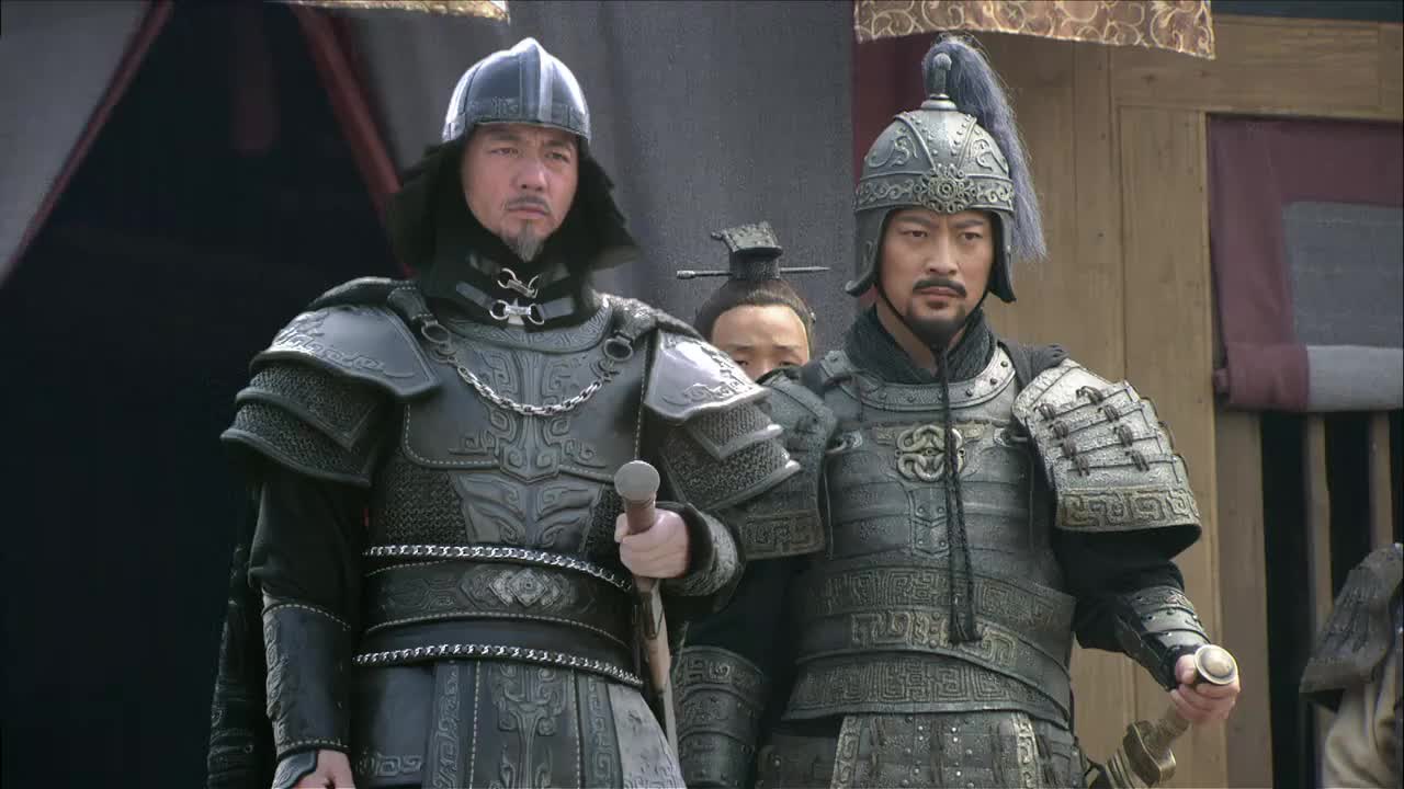 大秦帝国白起检阅装备下令吃好喝好准备杀敌