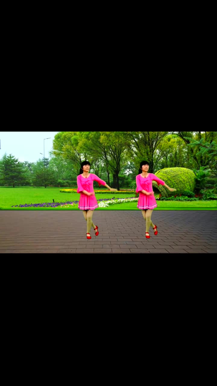 广场舞精选《酒醉的蝴蝶》跟着音乐翩翩起舞,蝴蝶花中飞