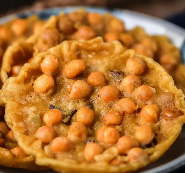 吃过吗油酥香透的豌豆饼