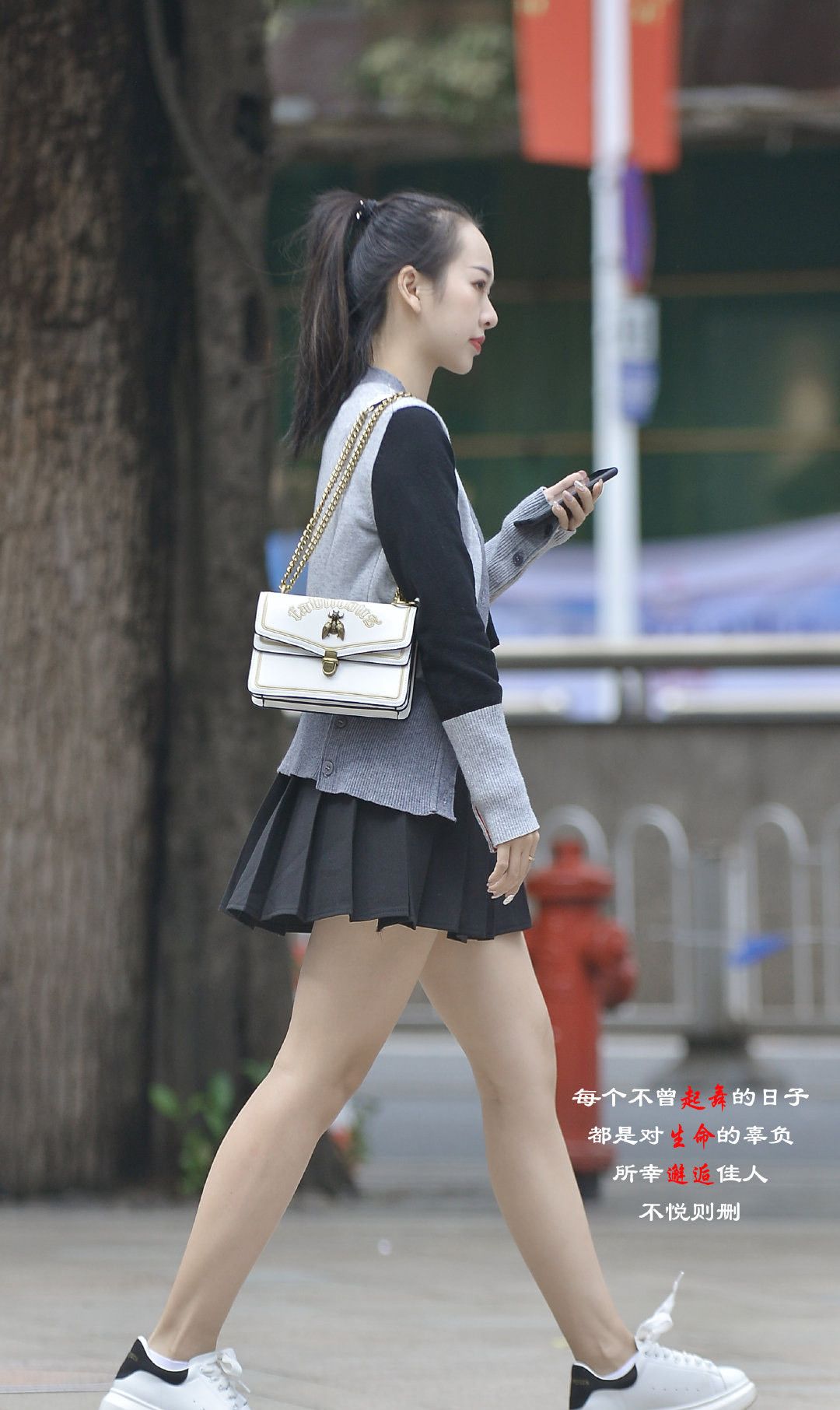 街拍:长发女神街拍合集