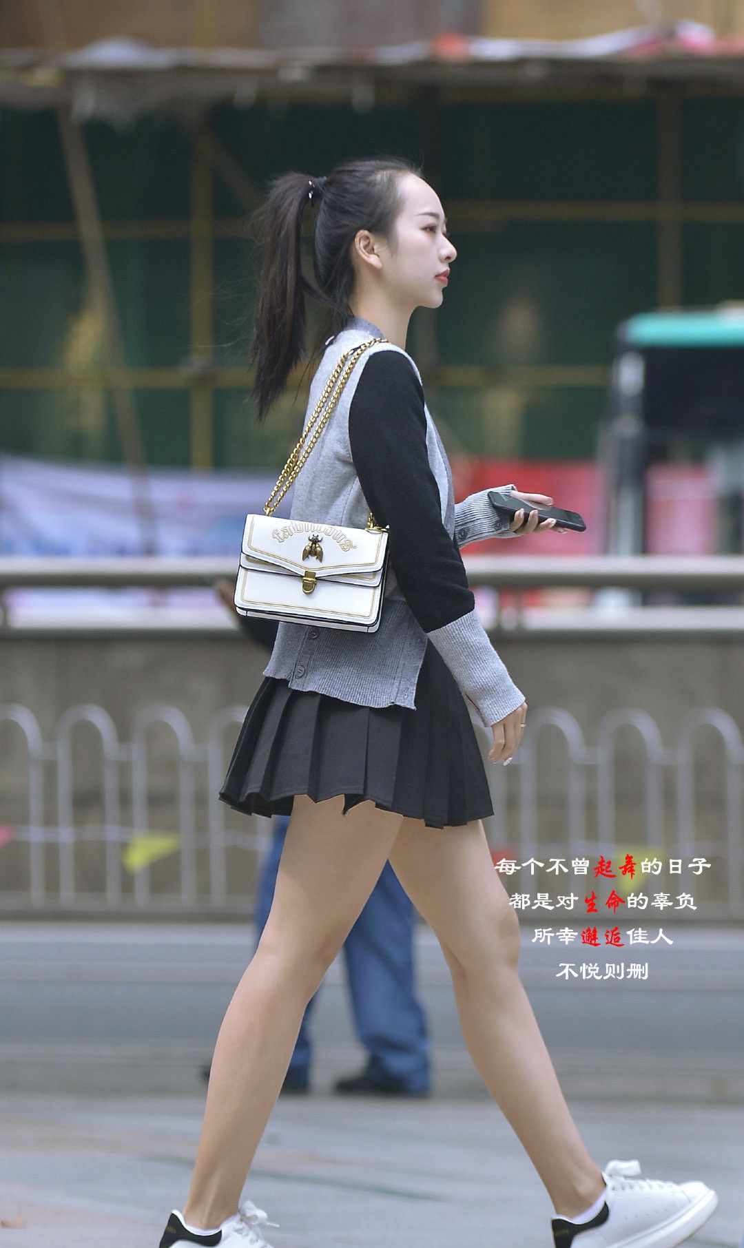 街拍:长发女神街拍合集
