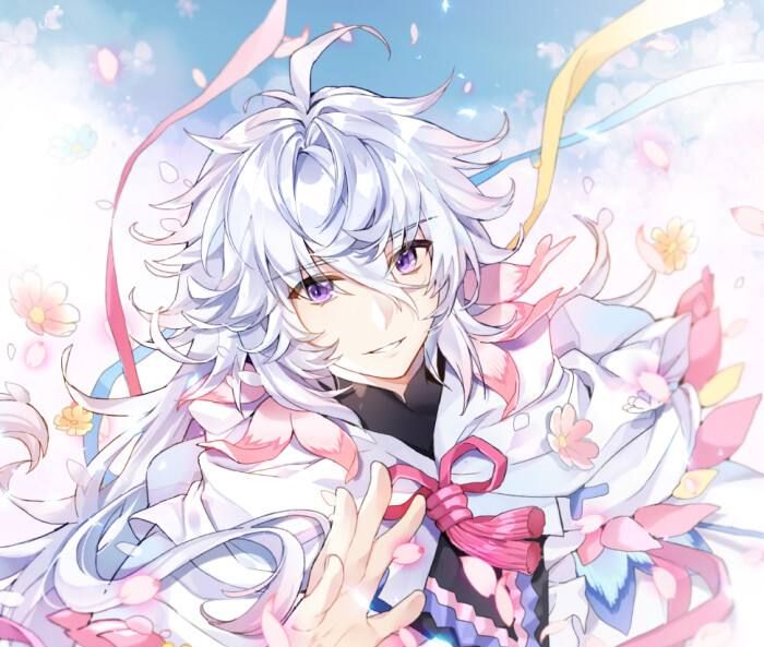 Fate美图搬运 花之魔术师 梅林