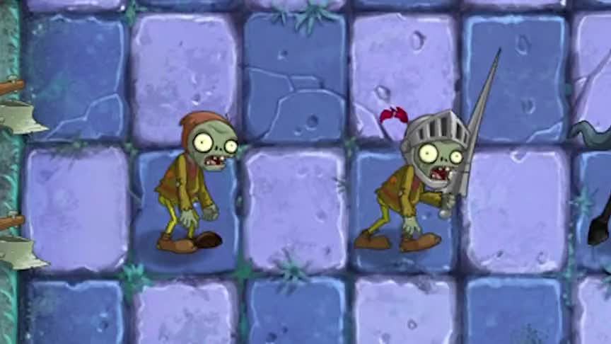 植物大战僵尸弱小的普通僵尸如何成为强大的骑士僵尸