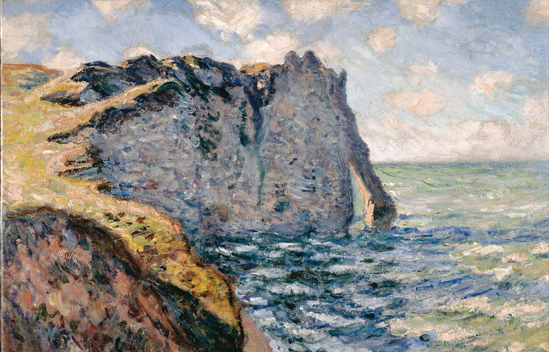 法国印象派画家 莫奈 作品集(之一)__财经头条