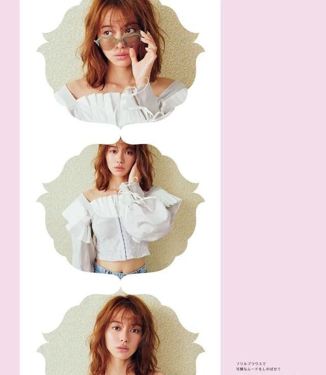 日本女星山本舞香杂志封面太甜美小露娇嫩玉背性感撩人