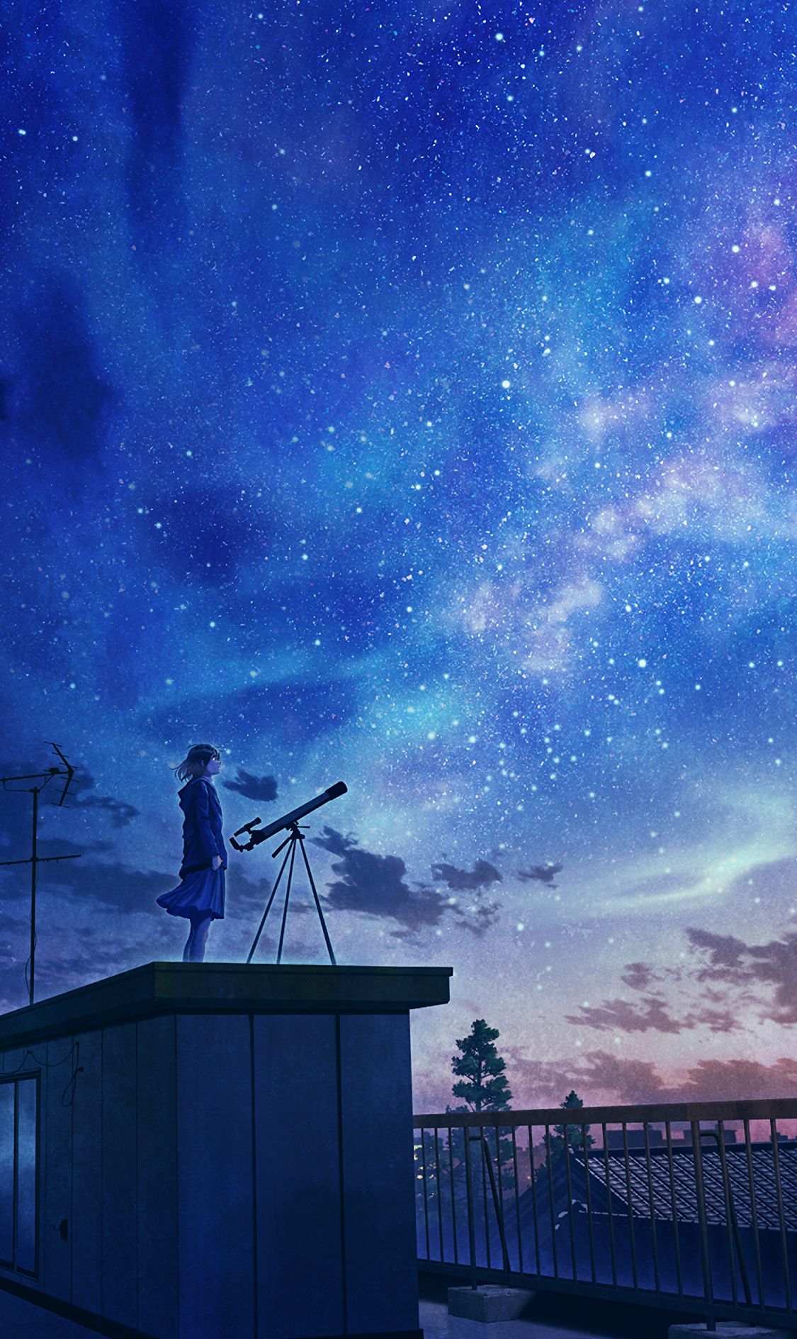 精美壁纸:来自~星空下的约定