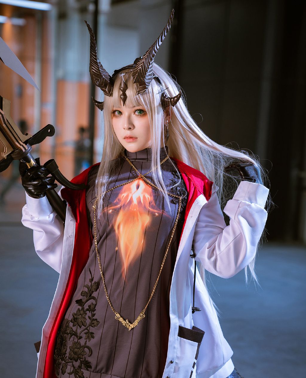 明日方舟cosplay:非常感谢您的任命,博士_高清图集_新浪网