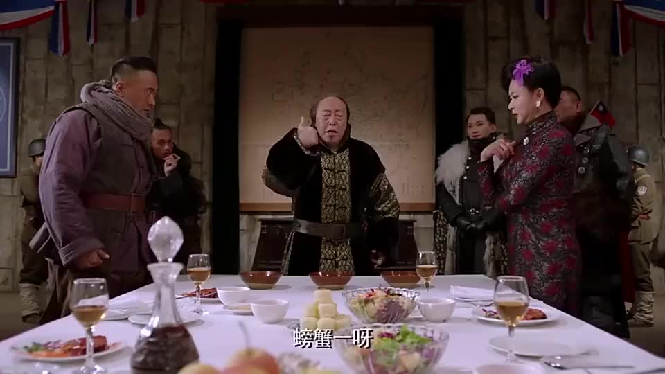 林海雪原划拳我只服你金星最后的那巴掌挨得痛快逗死了