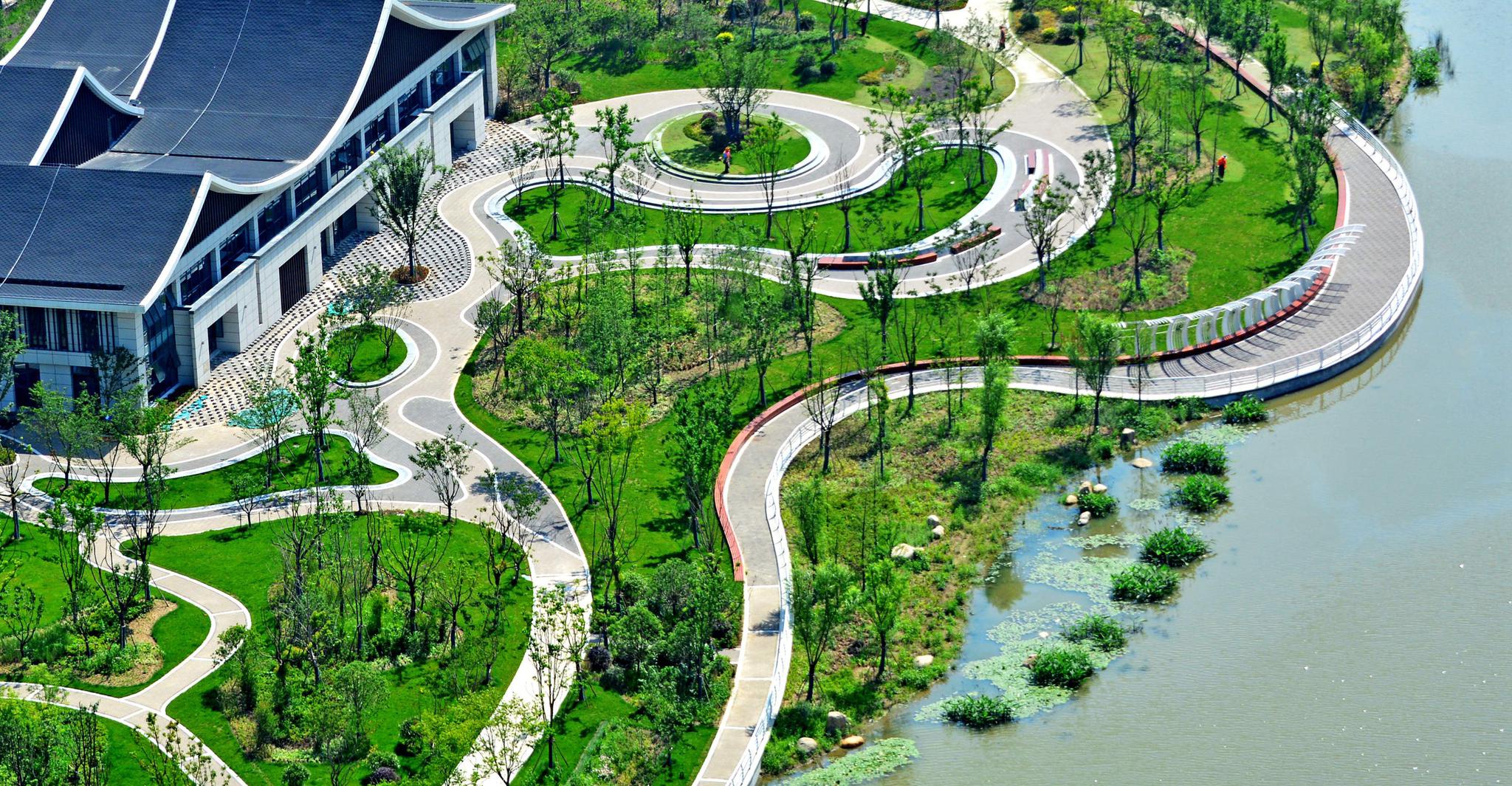 锡山区又一网红打卡地即将诞生云林滨水公园初见雏形江苏无锡