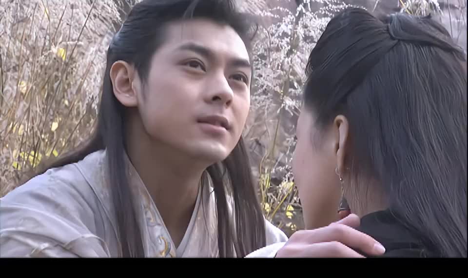 天龙八部:木婉清不高兴,段誉尽说些甜言蜜语,哄得她开心