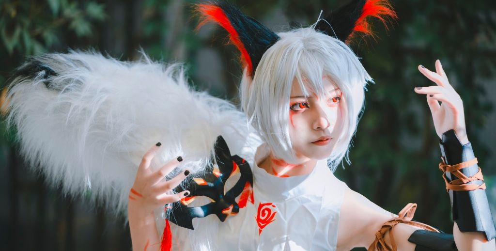 阴阳师白藏主cos:只要有小白在,大家一定会没事的