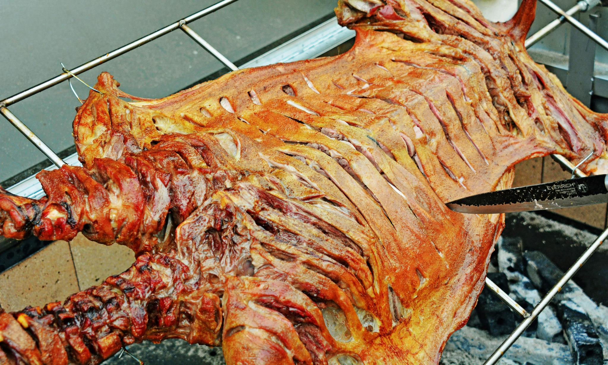 鸿翔家庭农场户外烤全羊有草原风情的感受无锡锡山区安镇街道