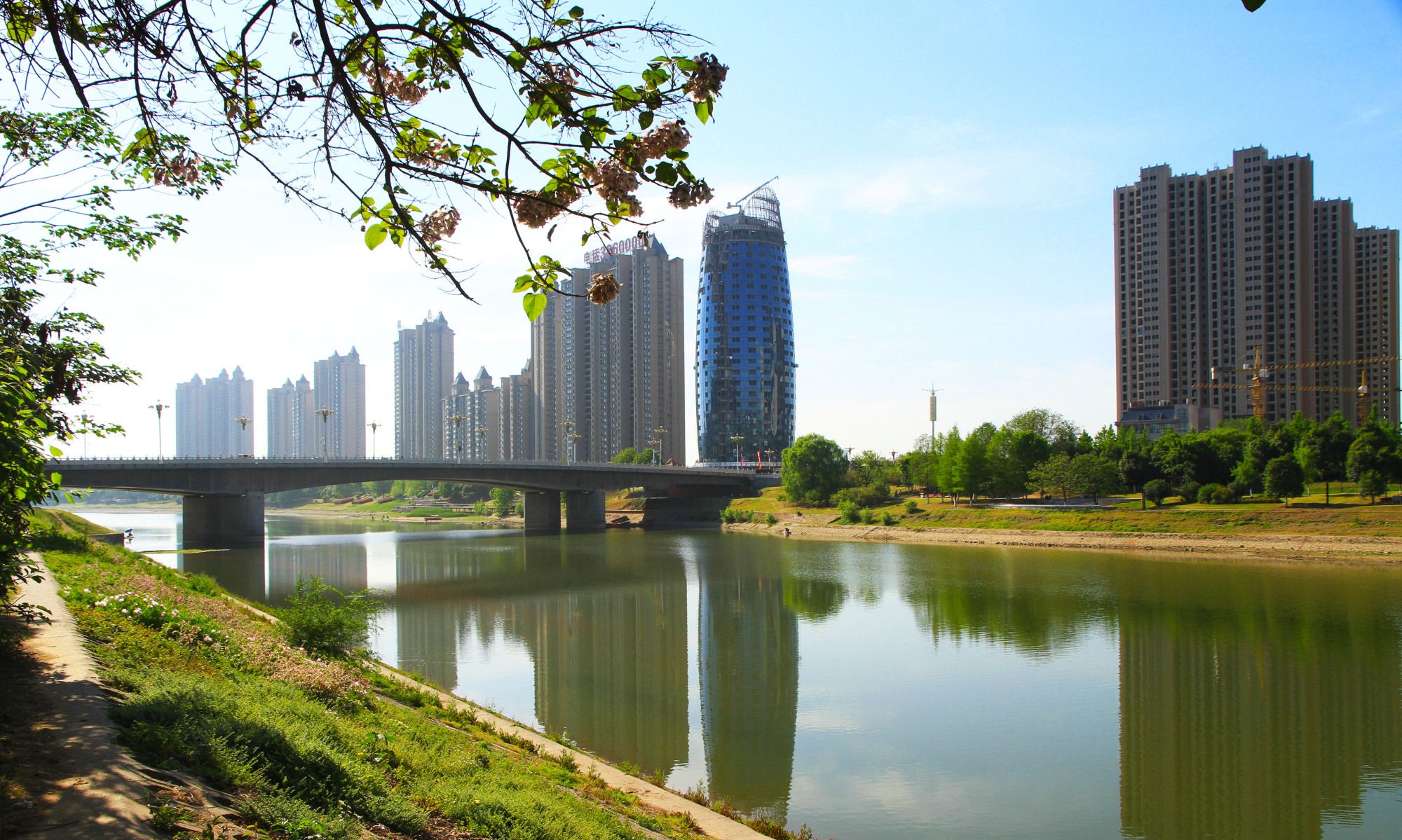 沙澧河畔风光美!_高清图集_新浪网