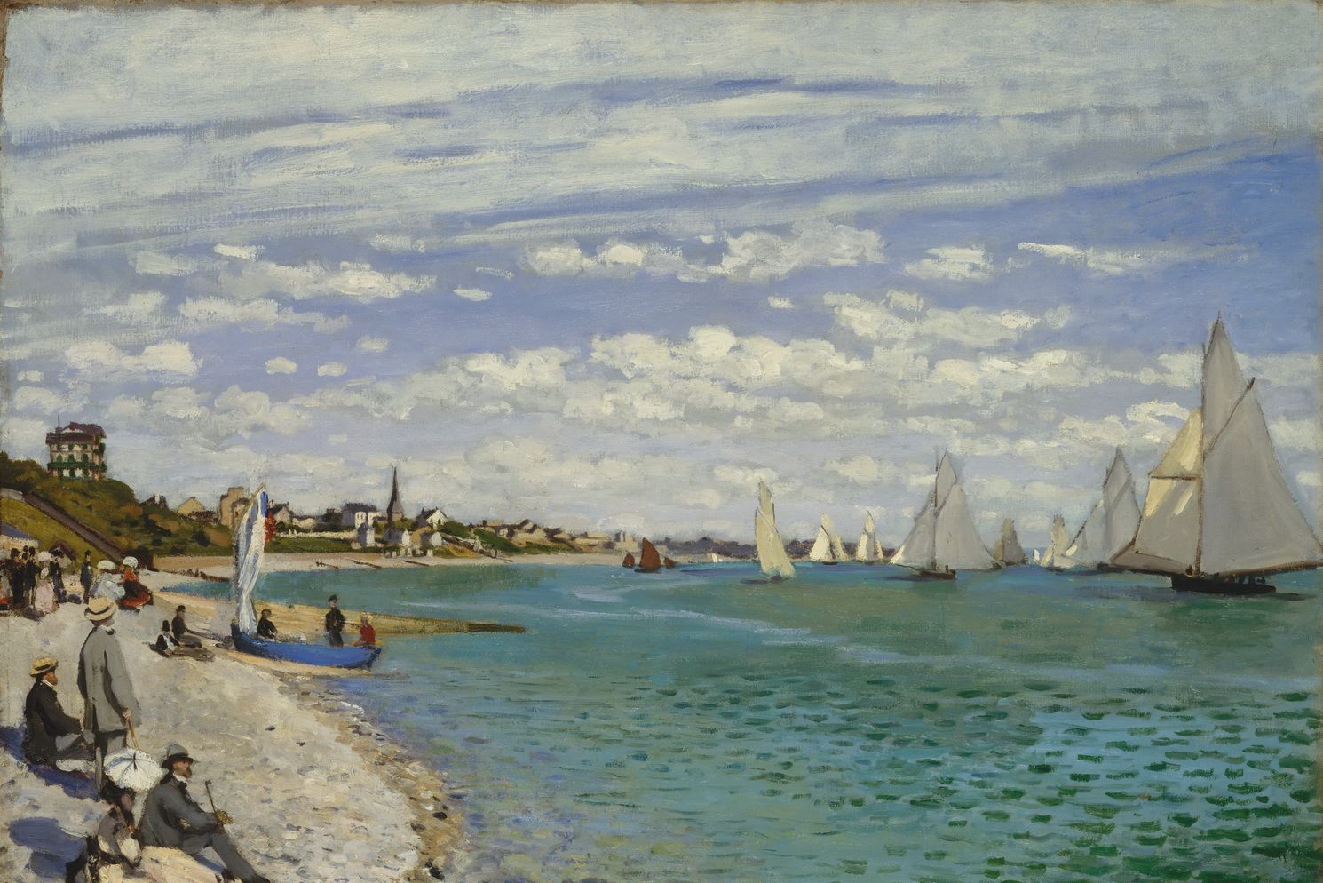 法国印象派画家 莫奈 作品集(之一)__财经头条