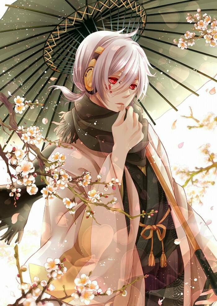 「樱花动漫图片」粉红的花瓣飘落进春天里