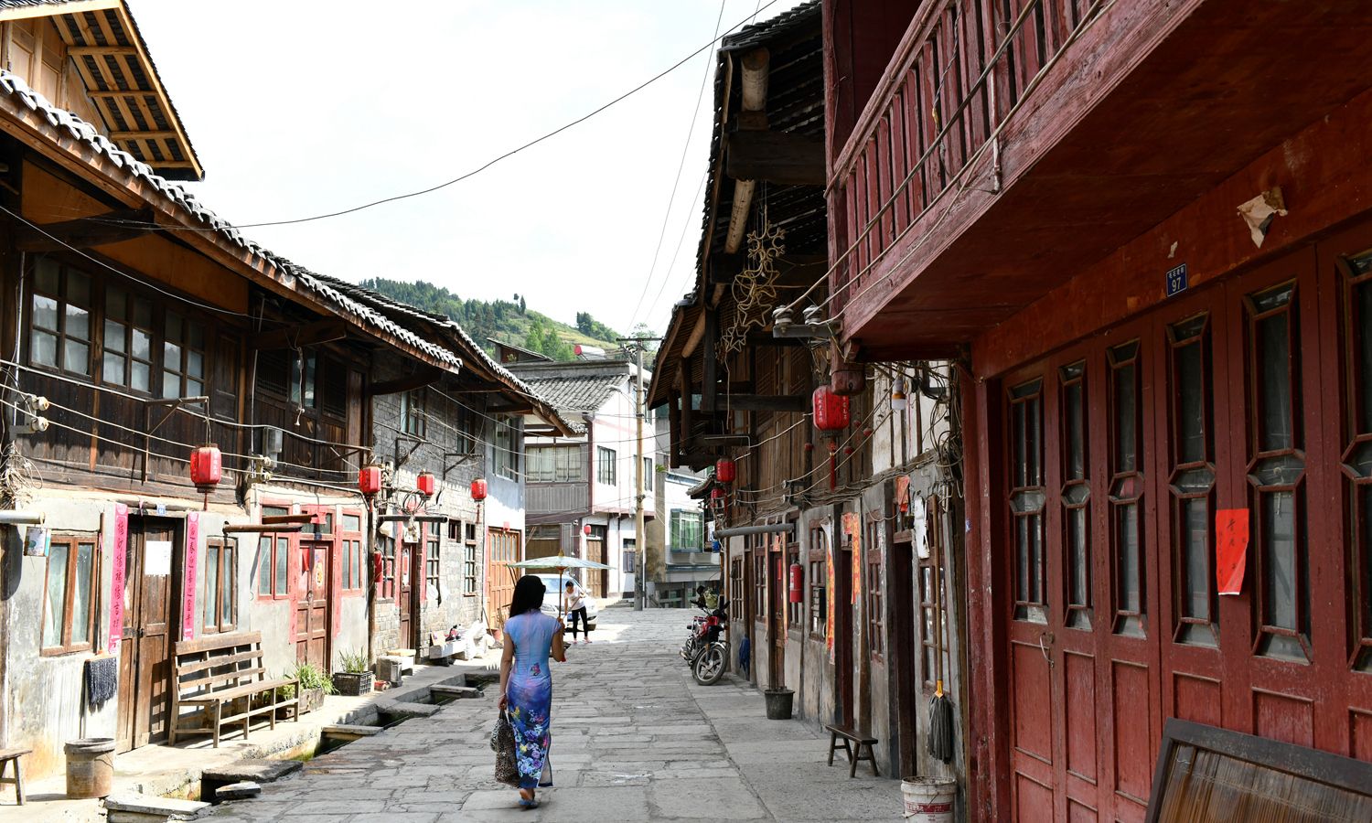 毛石古镇,明清时期是川黔古盐道上重要驿站,曾有"小上海"之称_高清