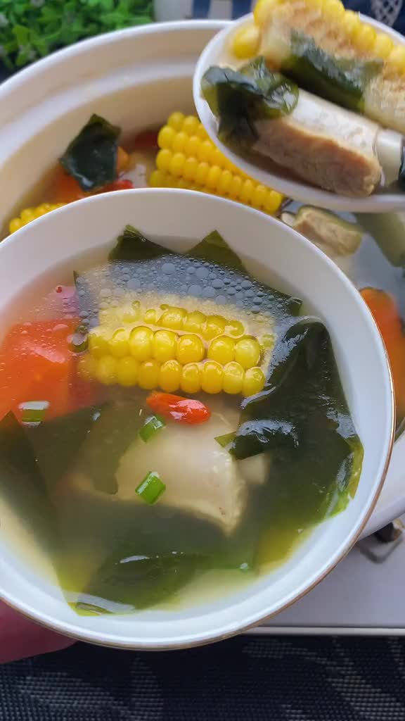 裙带菜排骨汤的做法 裙带菜排骨汤的做法视频