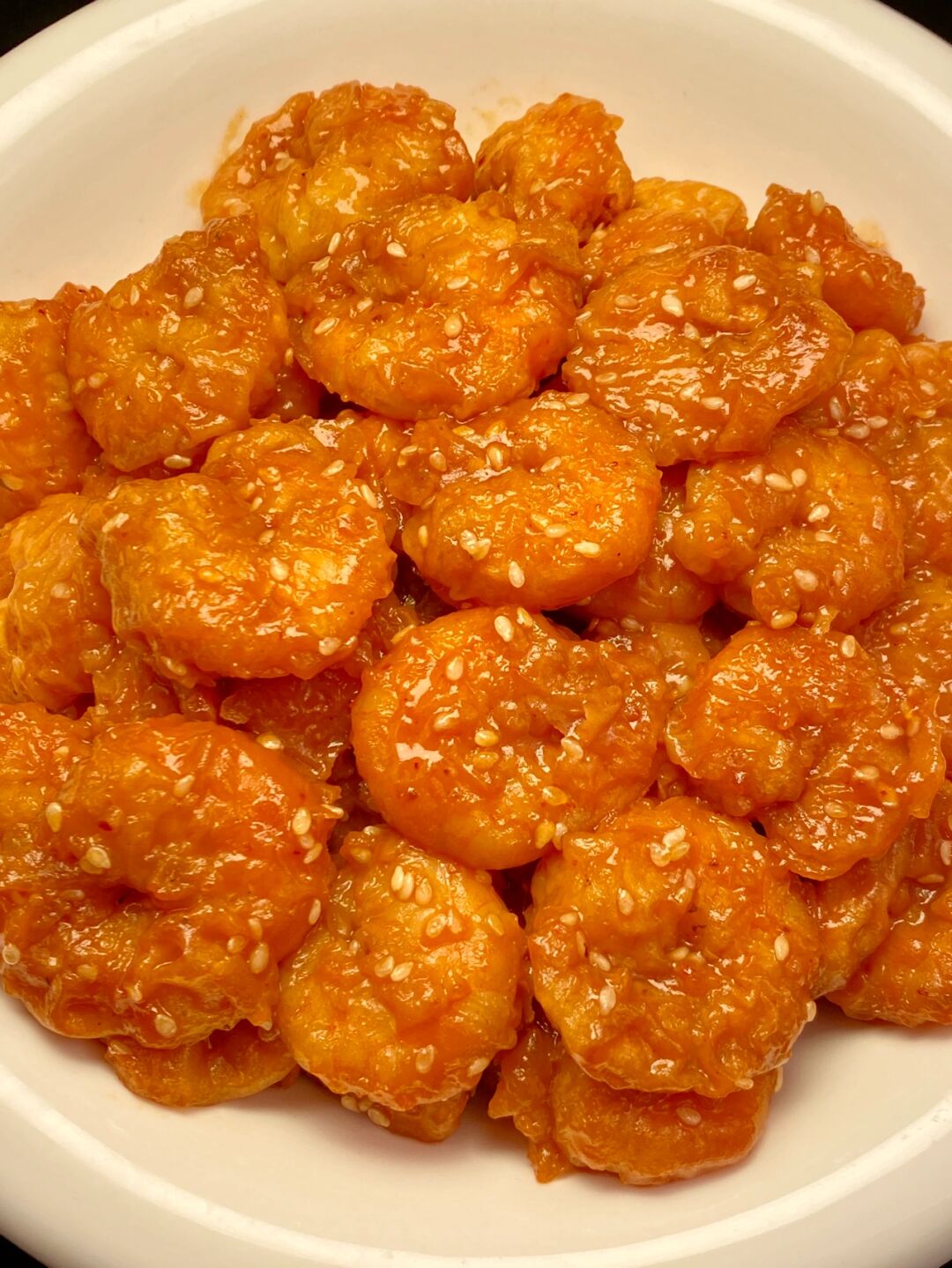 糖醋虾仁吃法外酥里嫩酸甜可口百吃不腻好吃到舔手指