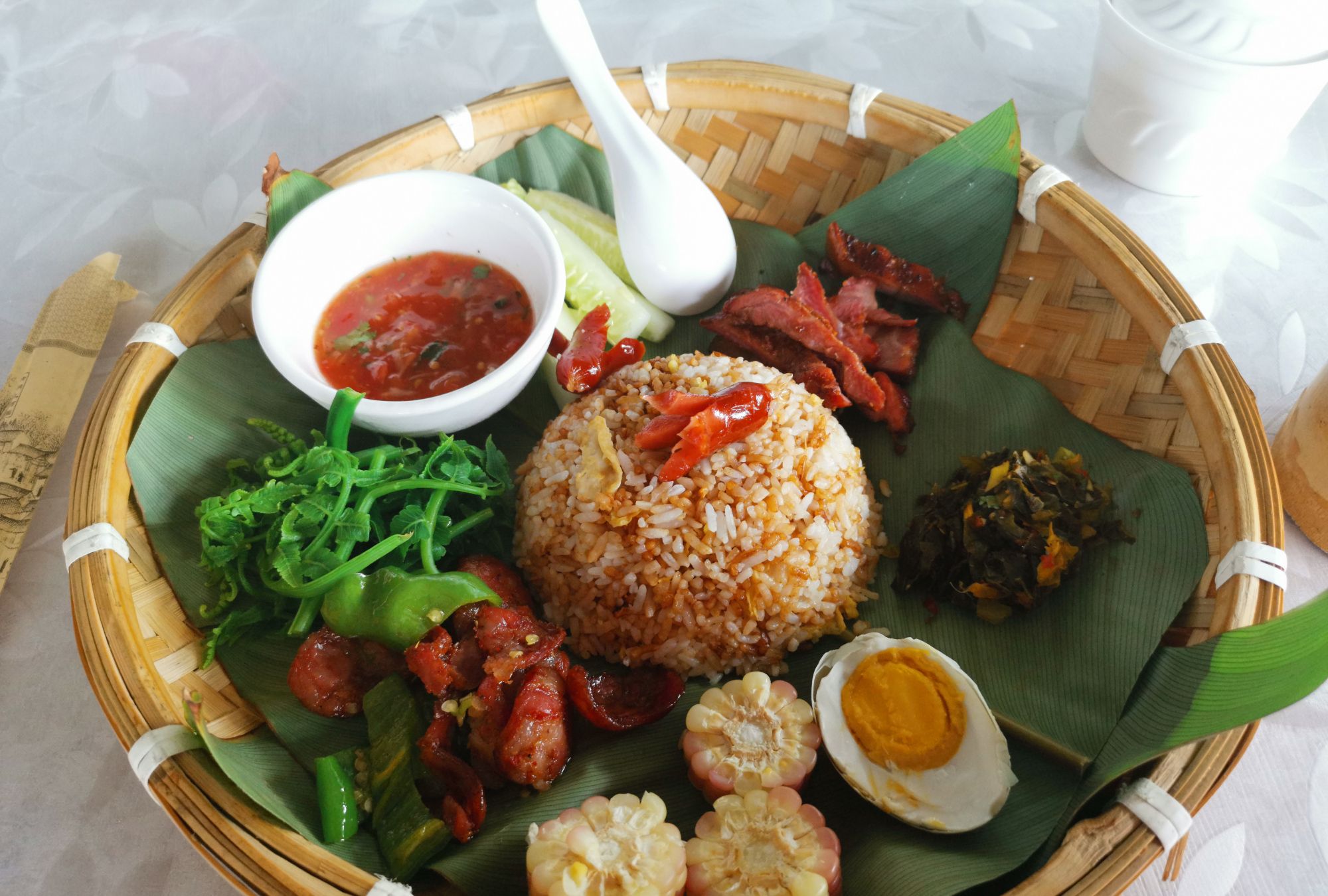 西双版纳美丽之旅1 望天树景区第一站簸箕饭