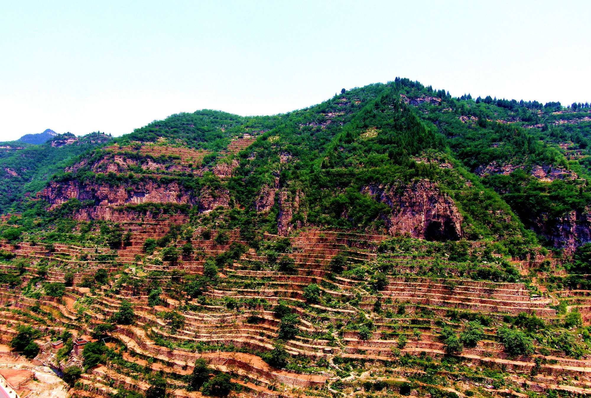 王金庄,太行山的梯田之乡,被誉为中国第二万里长城