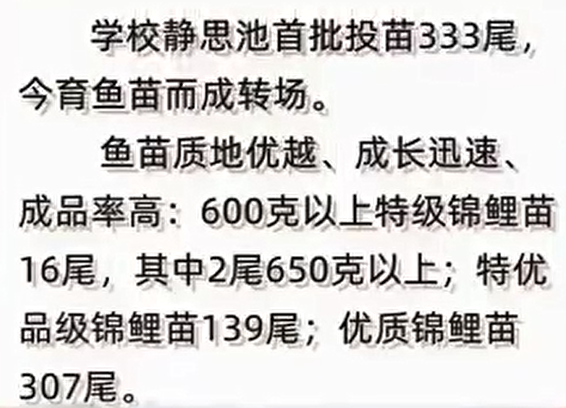 “600克以上有100多个”！水果喜报暗喻高考分数，校方：家长发的休闲区蓝鸢梦想 - Www.slyday.coM