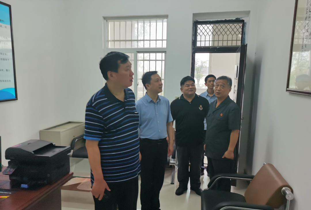 姚远到固始法院调研督导"枫桥式法庭"创建工作